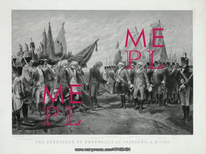 : The surrender of Cornwallis at Yorktown A.D. 1781 : The surrender of Cornwallis at Yorktown A.D. 1781