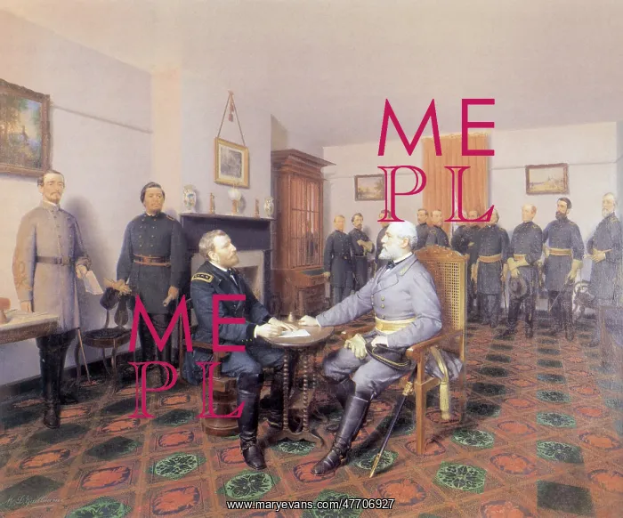 : The Surrender of General Lee to General Grant April 1865 : The Surrender of General Lee to General Grant April 1865