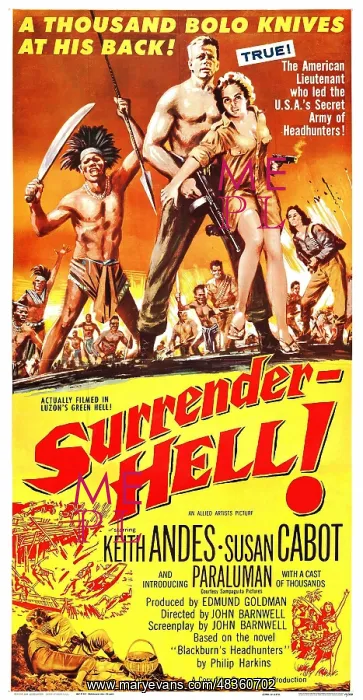 : Surrender Hell 1959 starring with Keith Andes : Surrender Hell 1959 starring with Keith Andes
