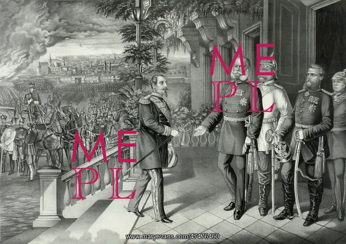 : Surrender of Napoleon III on Sepr. 2d. 1870 : Surrender of Napoleon III on Sepr. 2d. 1870