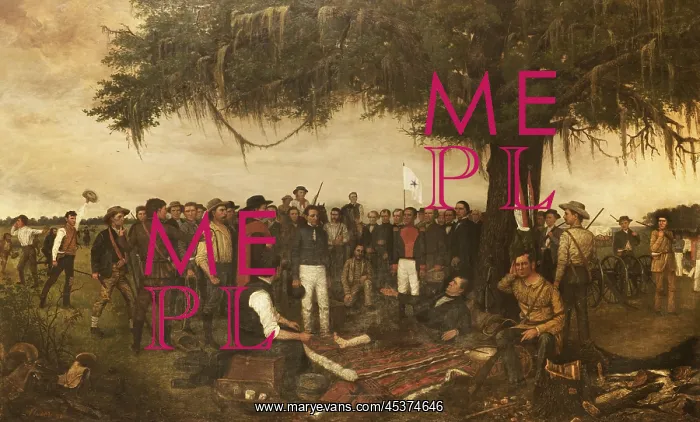 : Surrender of Santa Anna, by William Henry : Surrender of Santa Anna, by William Henry