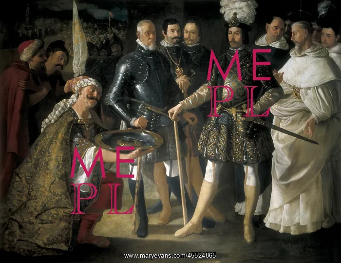 : Surrender of Sevilla, by Francisco de Zurbaran : Surrender of Sevilla, by Francisco de Zurbaran