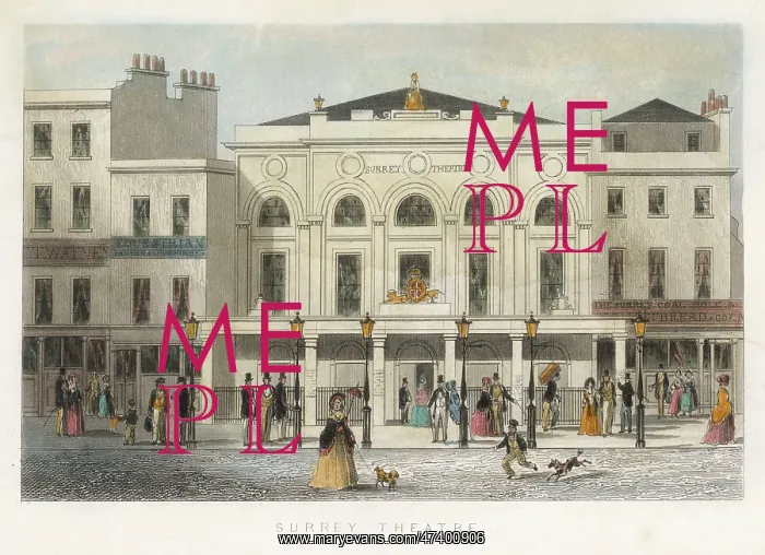 : Surrey Theatre 1840S : Surrey Theatre 1840S