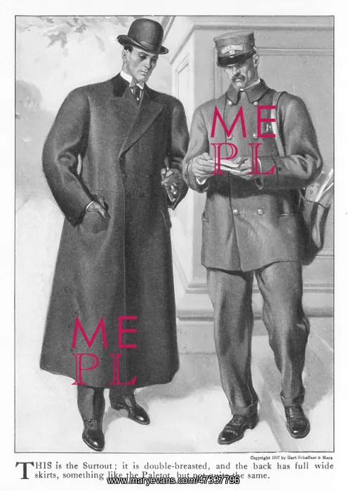 : Surtout Greatcoat 1907 : Surtout Greatcoat 1907