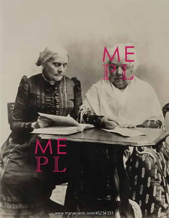 : Susan B. Anthony and Elizabeth Cady Stanton ? : Susan B. Anthony and Elizabeth Cady Stanton ?
