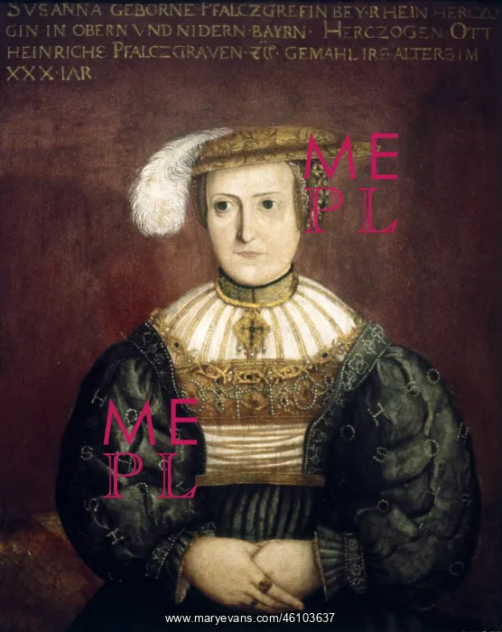 : Susanna of Bavaria, 1532 : Susanna of Bavaria, 1532