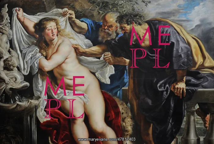 : Susanna and the Elders, ca.1608, by Peter Paul Rubens : Susanna and the Elders, ca.1608, by Peter Paul Rubens