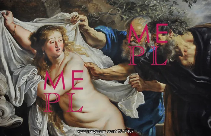 : Susanna and the Elders, ca.1608, by Peter Paul Rubens : Susanna and the Elders, ca.1608, by Peter Paul Rubens