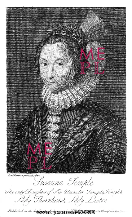 : SUSANNA LADY LISTER : SUSANNA LADY LISTER