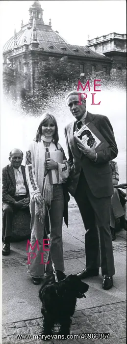 : Susanne Uhlen and Mel Ferrer in Munich : Susanne Uhlen and Mel Ferrer in Munich