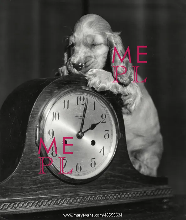  : Susi - with a mantel clock
