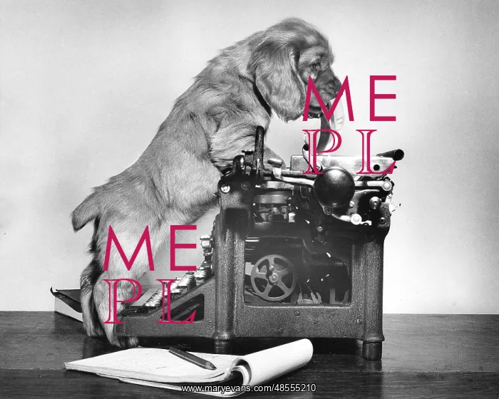 : Susi - with manual typewriter : Susi - with manual typewriter