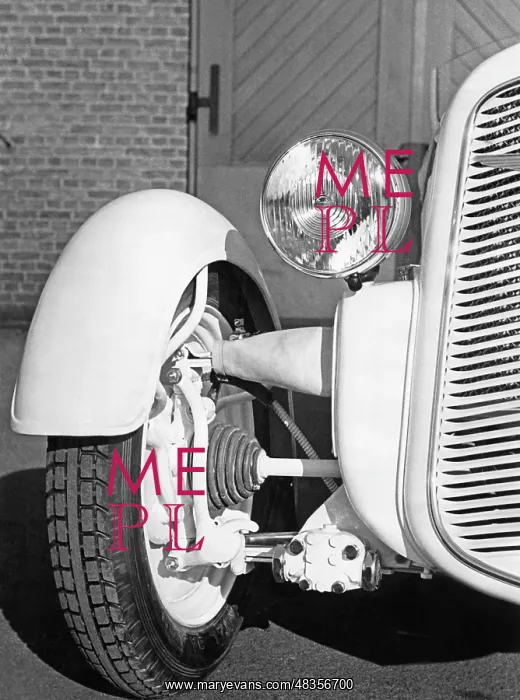: Front suspension, 1934 : Front suspension, 1934