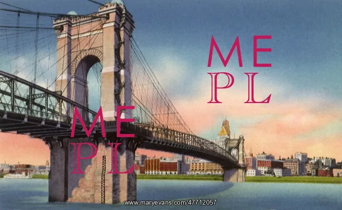  : Suspension Bridge. Cincinnati