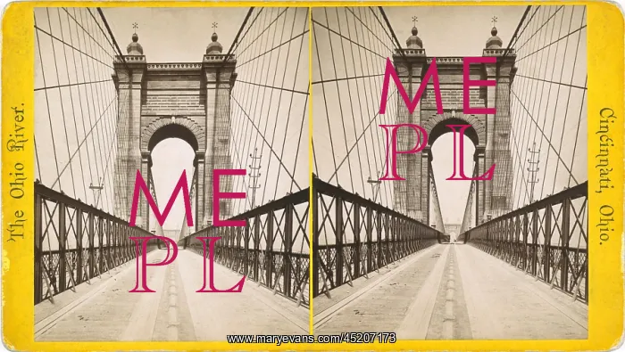 : Suspension bridge spanning the Ohio River ? : Suspension bridge spanning the Ohio River ?