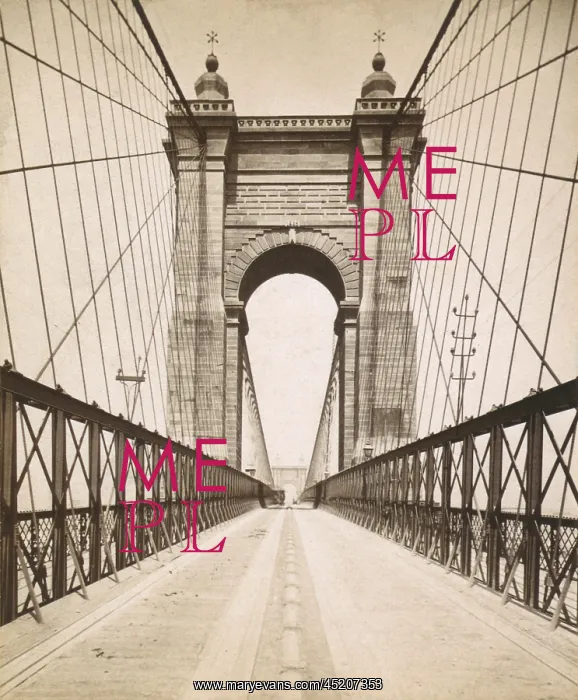 : Suspension Bridge spanning the Ohio River ? : Suspension Bridge spanning the Ohio River ?