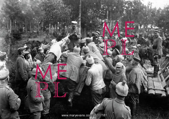 : Sutler's wine sale on the Eastern Front, 1915 : Sutler's wine sale on the Eastern Front, 1915