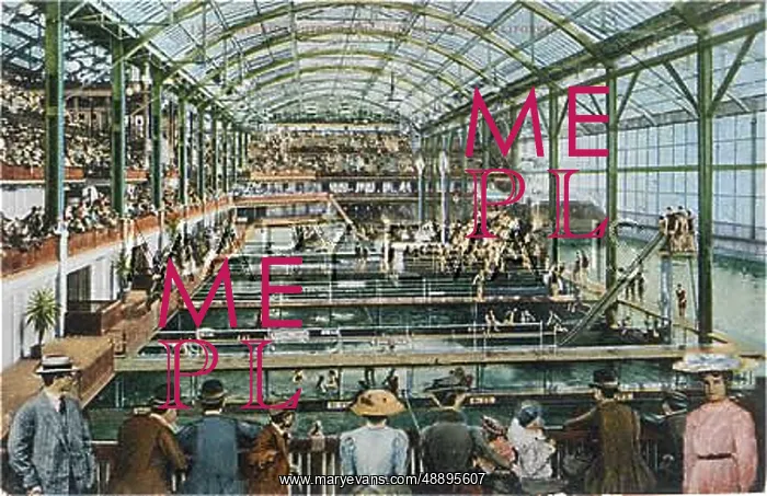 : SUTRO BATHS, USA C1905 : SUTRO BATHS, USA C1905