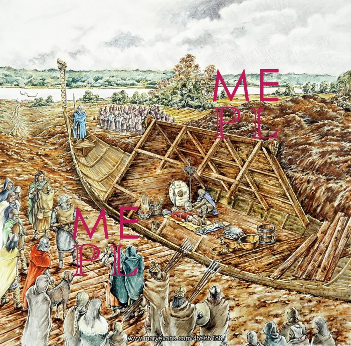 : Sutton Hoo ship burial : Sutton Hoo ship burial