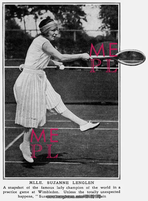 : Suzanne Lenglen 1923 : Suzanne Lenglen 1923