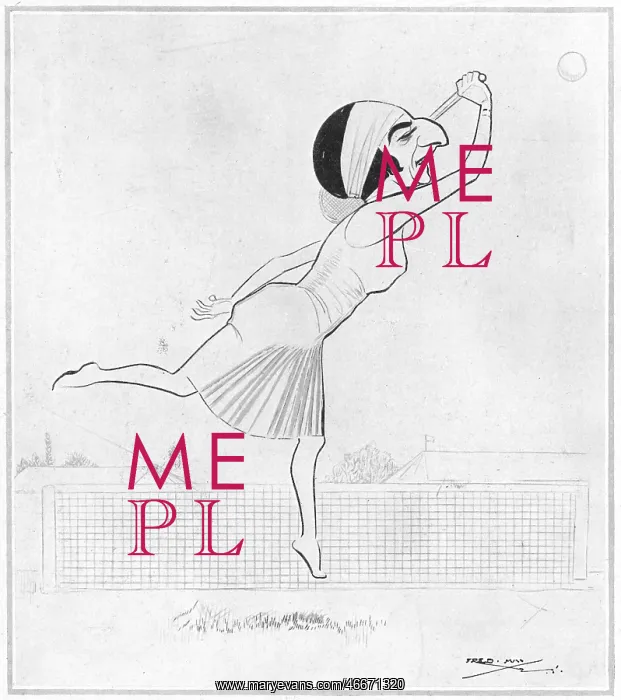 : Suzanne Lenglen by Fred May : Suzanne Lenglen by Fred May