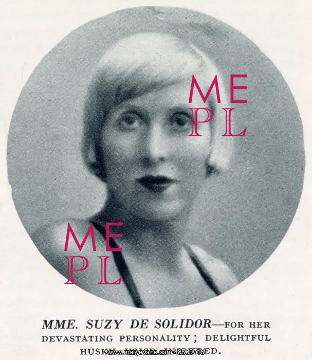 : Suzy de Solidor : Suzy de Solidor