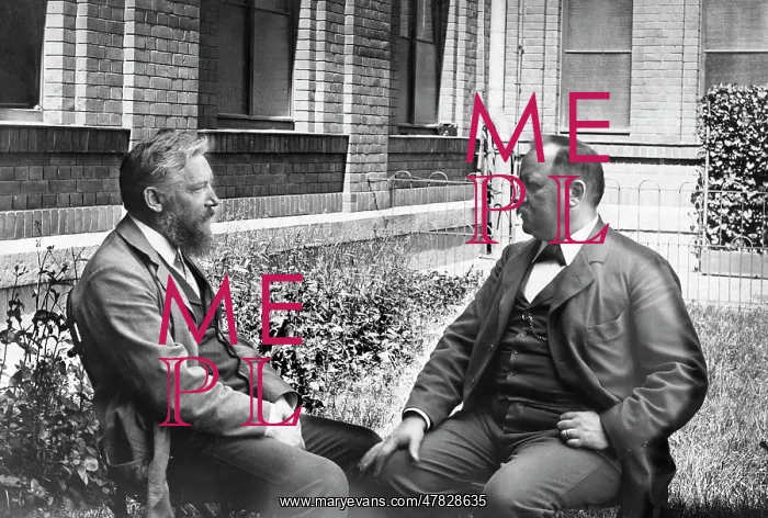 : Svante Arrhenius and Wilhelm Ostwald, 1900 : Svante Arrhenius and Wilhelm Ostwald, 1900
