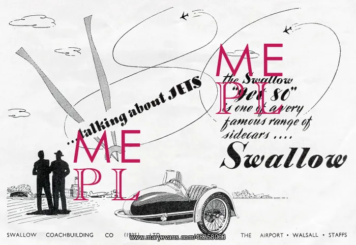  : The Swallow Jet 80 Motorcycle Sidecar