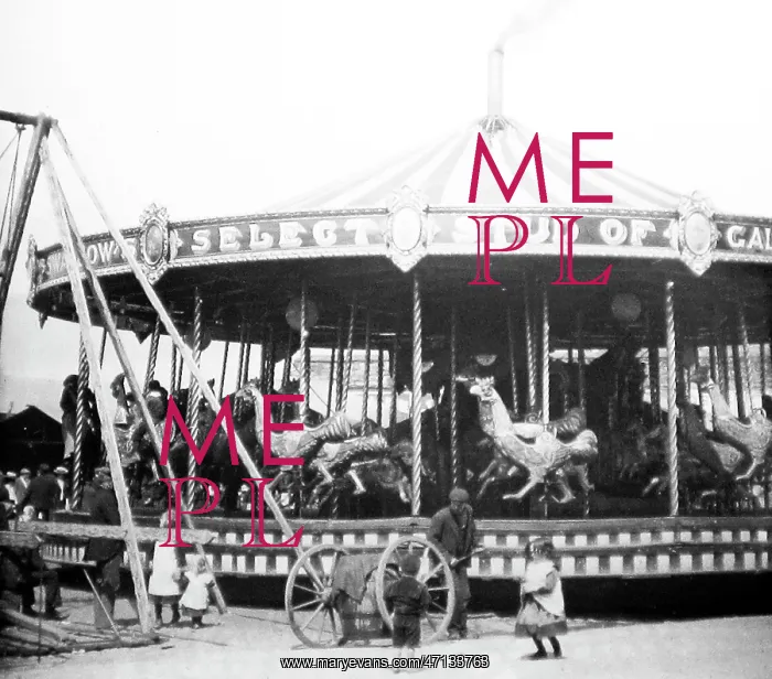 : Swallows Funfair, Whitehaven Fair in 1899 : Swallows Funfair, Whitehaven Fair in 1899