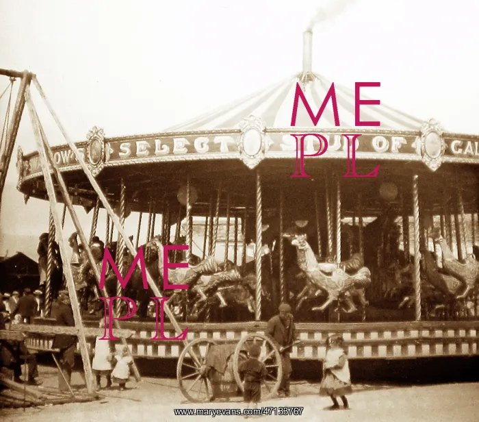 : Swallows Funfair, Whitehaven Fair in 1899 : Swallows Funfair, Whitehaven Fair in 1899