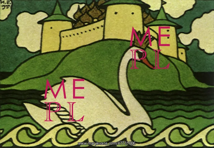  : Swan near a Castle
