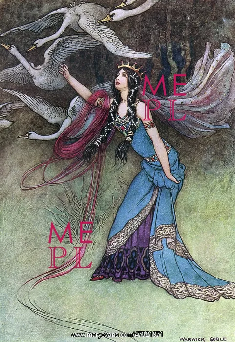 : The Six Swans fairy tale : The Six Swans fairy tale