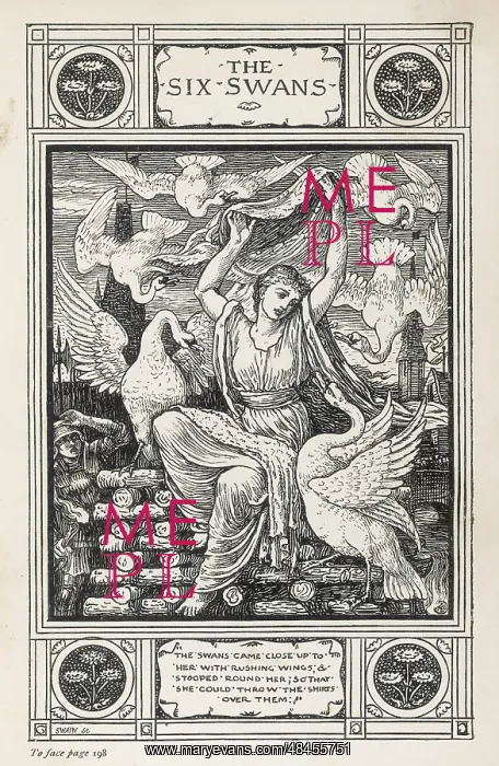 : The Six Swans fairy tale : The Six Swans fairy tale
