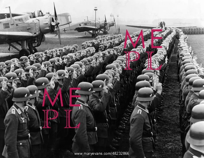 : Swearing-in of Luftwaffe recruits, 1937 : Swearing-in of Luftwaffe recruits, 1937