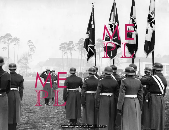 : Swearing-in at the regiment General Goering, 1938 : Swearing-in at the regiment General Goering, 1938