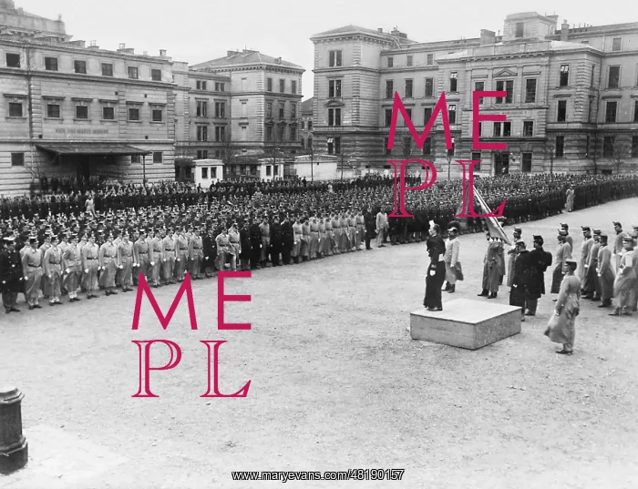 : Swearing in of recruits, 1912 : Swearing in of recruits, 1912