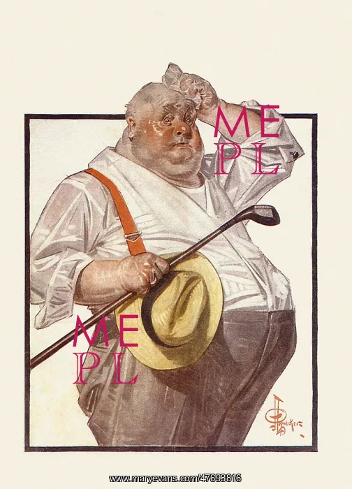  : Sweating Golfer