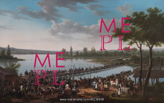 : Swebach - The Passage of the Danube by Napoleon : Swebach - The Passage of the Danube by Napoleon
