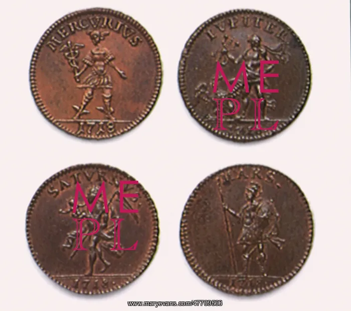  : Swedish Daler Tokens