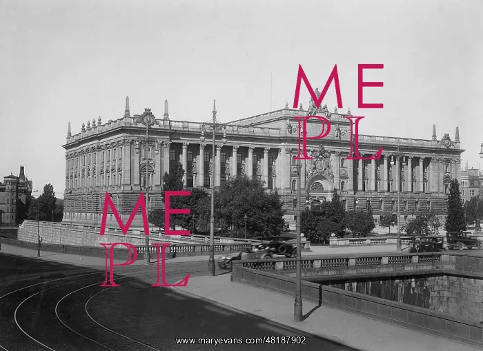 : The Swedish Parliament, 1925 : The Swedish Parliament, 1925