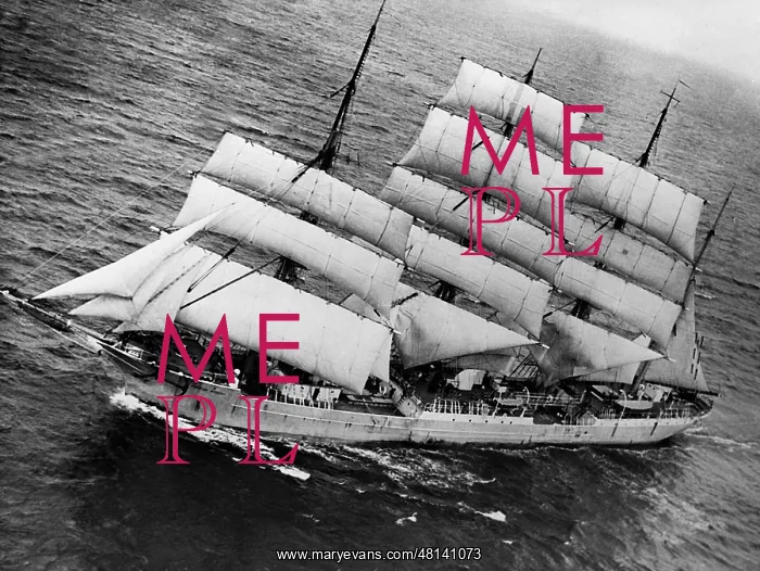 : Swedish sailing ship Abrahim Rydberg, 1934 : Swedish sailing ship Abrahim Rydberg, 1934