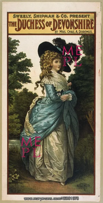 : Sweely, Shipman & Co. present The Duchess of Devonshire by M : Sweely, Shipman & Co. present The Duchess of Devonshire by M