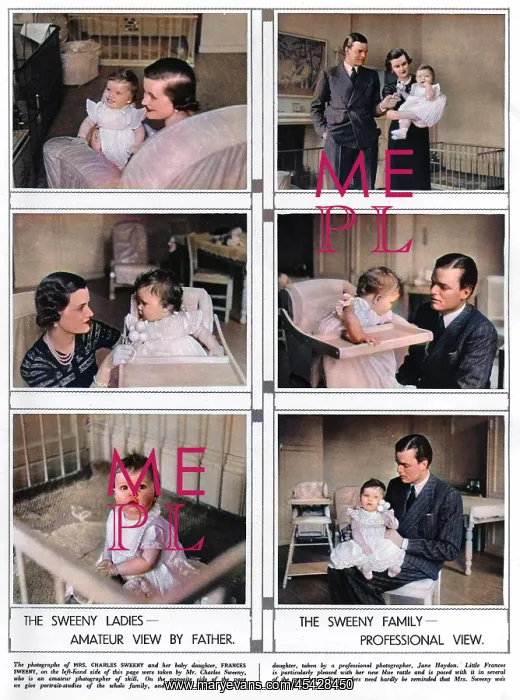 : The Sweeny Family at home, 1938 : The Sweeny Family at home, 1938