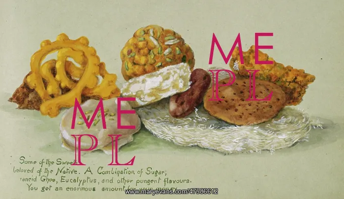 : Some of the sweets beloved of the native : Some of the sweets beloved of the native