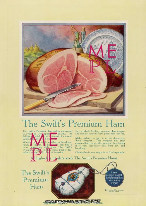  : SWIFT'S HAM ADVERT