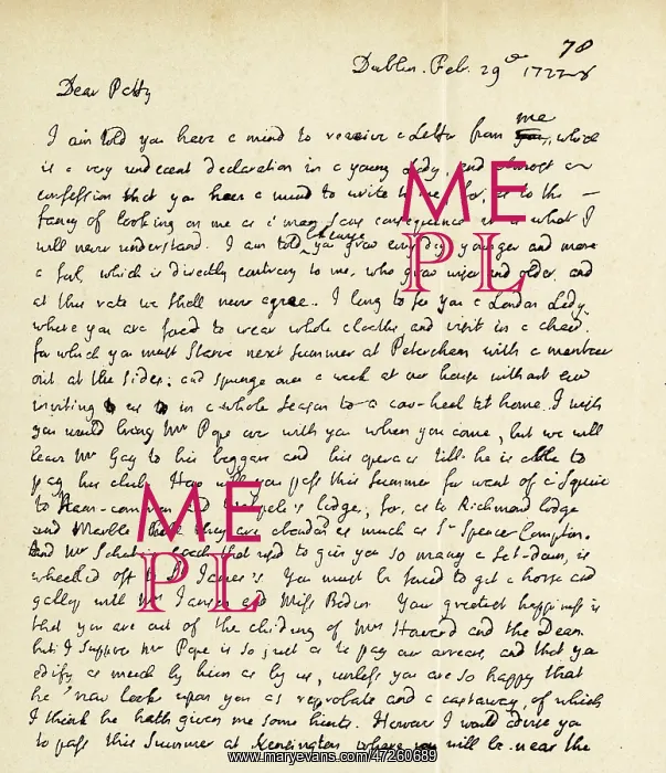 : SWIFT'S HANDWRITING : SWIFT'S HANDWRITING