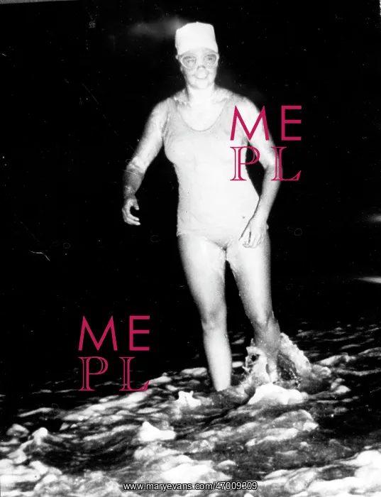  : Swimmer Leonora Modell 1950 -