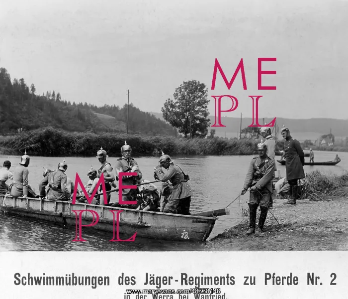 : Swimming exercises of the 2nd Mounted Rifles : Swimming exercises of the 2nd Mounted Rifles