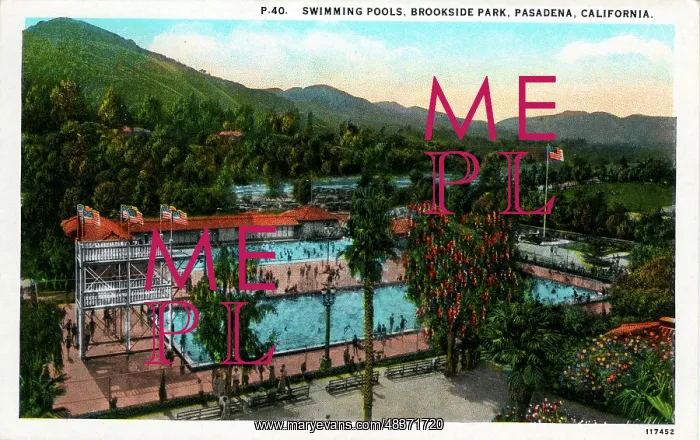 : Swimming Pools, Brookside Park, California : Swimming Pools, Brookside Park, California