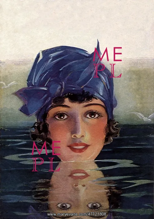  : Swimming Woman's Head